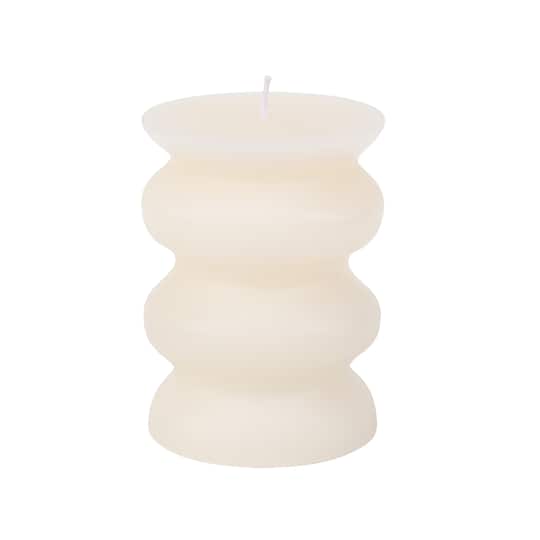 3" x 4" Cream Pillar Candle by Ashland®